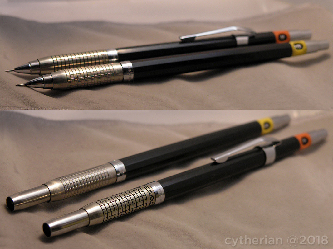 Review: Pentel Mechanica 0.3 & 0.5 mm drafting pencils
